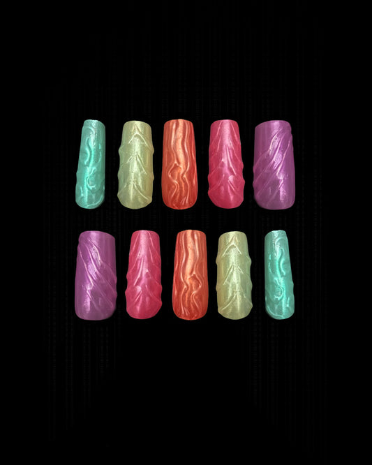Multi-colour chrome
