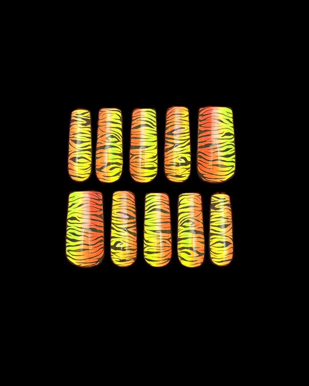 Ombré zebra print